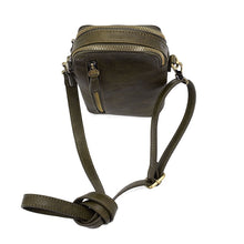 Load image into Gallery viewer, Jolene Crossbody Phone Bag - Dark Olive - Indie Indie Bang! Bang!