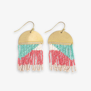 Birdie Abstract Earrings Coastal - Indie Indie Bang! Bang!