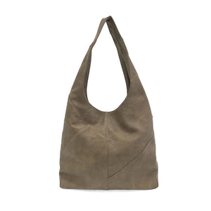 Dark Taupe Neve Puzzle Hobo