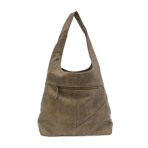 Dark Taupe Neve Puzzle Hobo