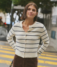Load image into Gallery viewer, Harbor Striped Sausalito Cardigan - Indie Indie Bang! Bang!