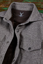 Load image into Gallery viewer, Solid Twill Mink Shirt Button Jacket - Brown or Black