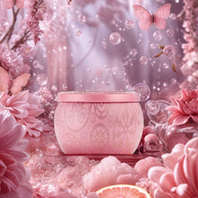 Load image into Gallery viewer, WICKED! Perfectly Pink Yuzu Mini Tin Candle