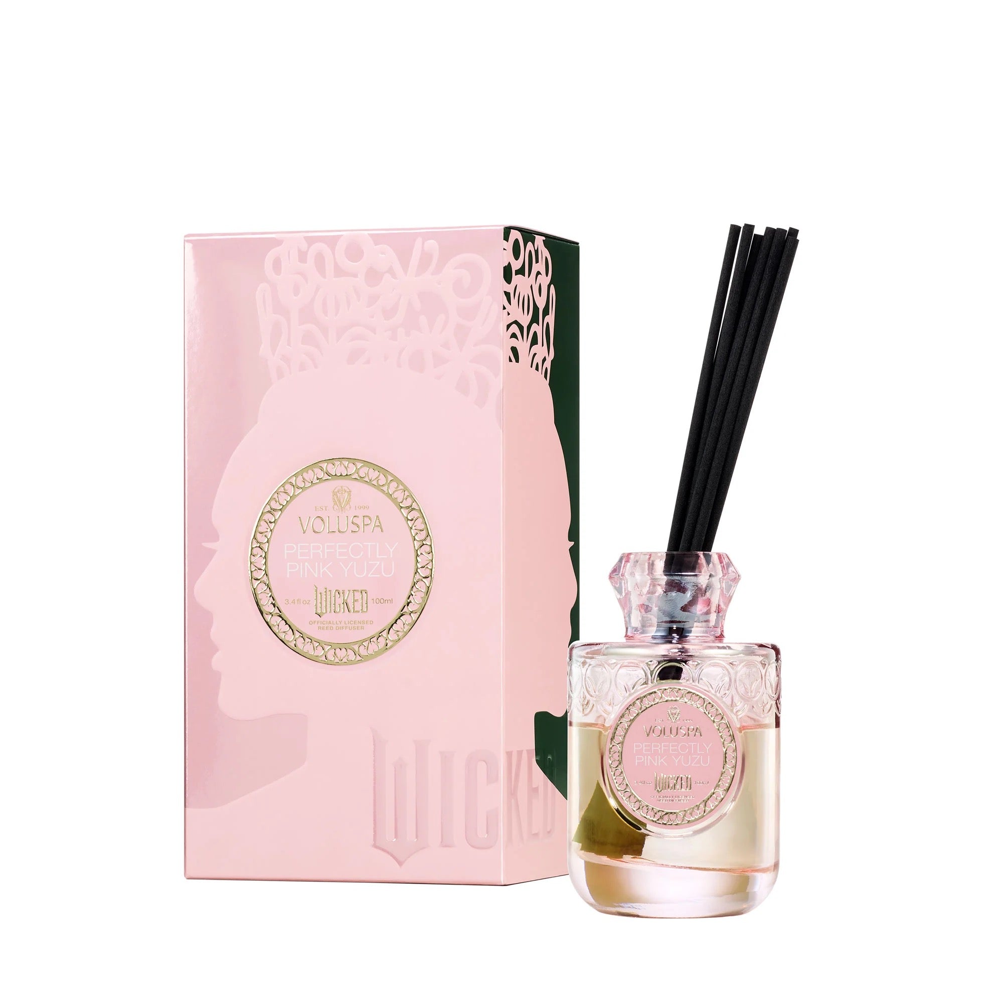 Voluspa Wicked Edition Perfect Pink Yuzu Reed Diffuser - Thumbnail 2