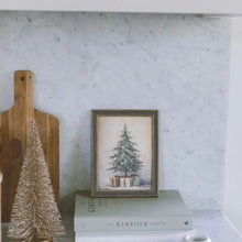 Load image into Gallery viewer, Christmas Tree With Presents Framed Antique Art - Indie Indie Bang! Bang!