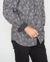 Load image into Gallery viewer, MORRIS MADRID PAISLEY SHIRT - SMOKE - Indie Indie Bang! Bang!