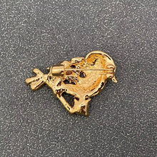 Load image into Gallery viewer, Bird Standing On A Branch Enamel Brooch - Indie Indie Bang! Bang!
