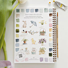 Load image into Gallery viewer, Spring Watercolor Workbook - Indie Indie Bang! Bang!