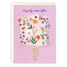 Load image into Gallery viewer, Floral Cake Wedding Card - Indie Indie Bang! Bang!
