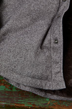 Load image into Gallery viewer, Solid Twill Mink Shirt Button Jacket - Brown or Black