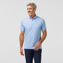 Load image into Gallery viewer, Halyard Short Sleeve Polo - Skyline Blue Tight Diamond - Indie Indie Bang! Bang!