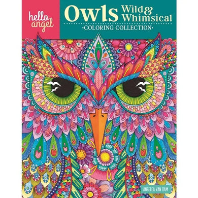 Wild & Whimsical Owls Coloring Book - Indie Indie Bang! Bang!