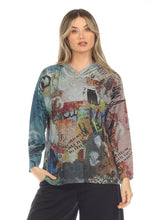 Load image into Gallery viewer, Moody Knit Hoodie Top - Indie Indie Bang! Bang!