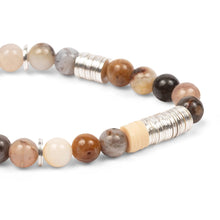 Load image into Gallery viewer, Intermix Stone Stacking Mexican Onyx Stone Bracelet - Stone of Confidence