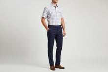 Load image into Gallery viewer, Blu Plaid SeeSucker Shirt With Two Pocket - Indie Indie Bang! Bang!