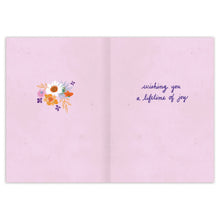 Load image into Gallery viewer, Floral Cake Wedding Card - Indie Indie Bang! Bang!