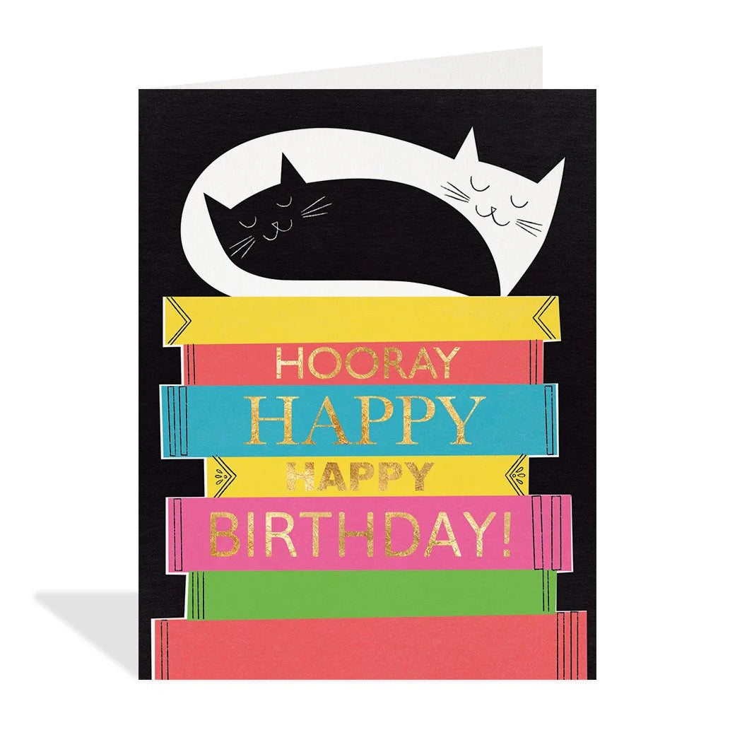 Birthday Kittens Card - Indie Indie Bang! Bang!