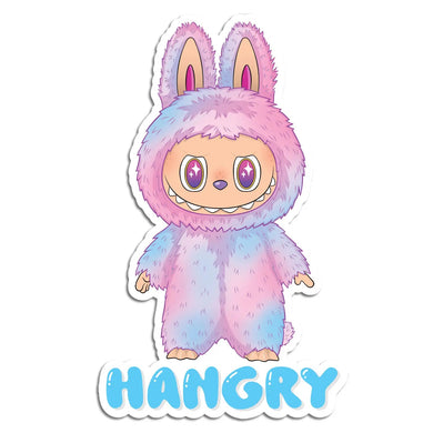 Labubu Hangry Sticker - Indie Indie Bang! Bang!