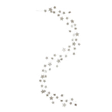 Load image into Gallery viewer, Glittery Silver Star Garland - Indie Indie Bang! Bang!