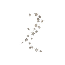 Load image into Gallery viewer, Glittery Silver Star Garland - Indie Indie Bang! Bang!