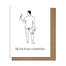 Load image into Gallery viewer, Bottomless Love Card - Indie Indie Bang! Bang!