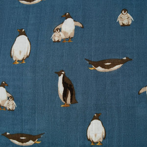 Penguin Bamboo Mini Lovey Security Blanket - Indie Indie Bang! Bang!