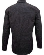 Load image into Gallery viewer, NORMAN CASERTA PAISLEY SHIRT - BLACK - Indie Indie Bang! Bang!