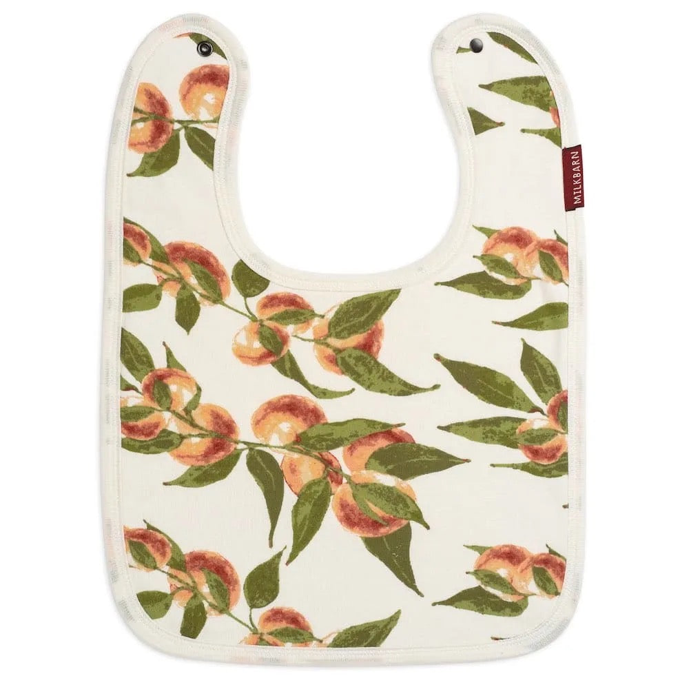 Peaches Organic Cotton Bib - Indie Indie Bang! Bang!