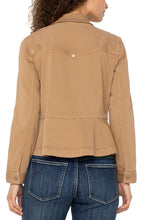 Load image into Gallery viewer, Trucker Jacket With Peplum Hem - Indie Indie Bang! Bang!
