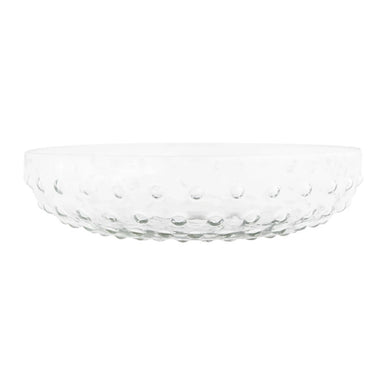 Large Recycled Glass Hobnail Serving Bowl - Indie Indie Bang! Bang!