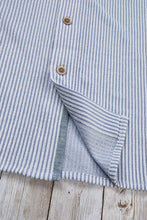 Load image into Gallery viewer, Stripe Waffle Button Down Short Sleeve Shirt - Indie Indie Bang! Bang!
