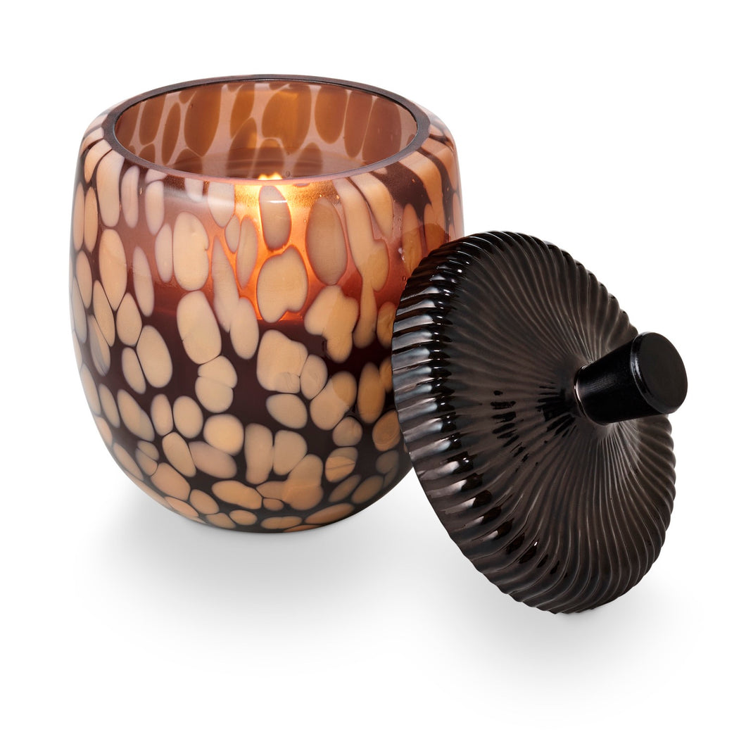 Midnight Pumpkin Glass Acorn Candle - Indie Indie Bang! Bang!