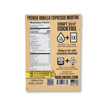 Load image into Gallery viewer, French Vanilla Espresso Martini Single Serve Craft