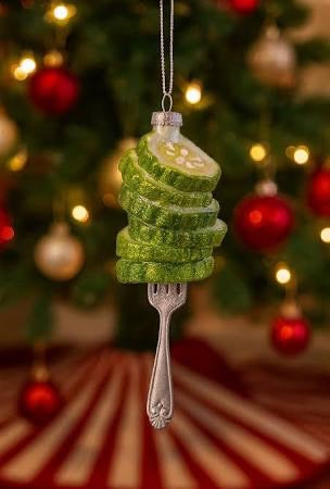 Pickle and Fork Ornament - Indie Indie Bang! Bang!