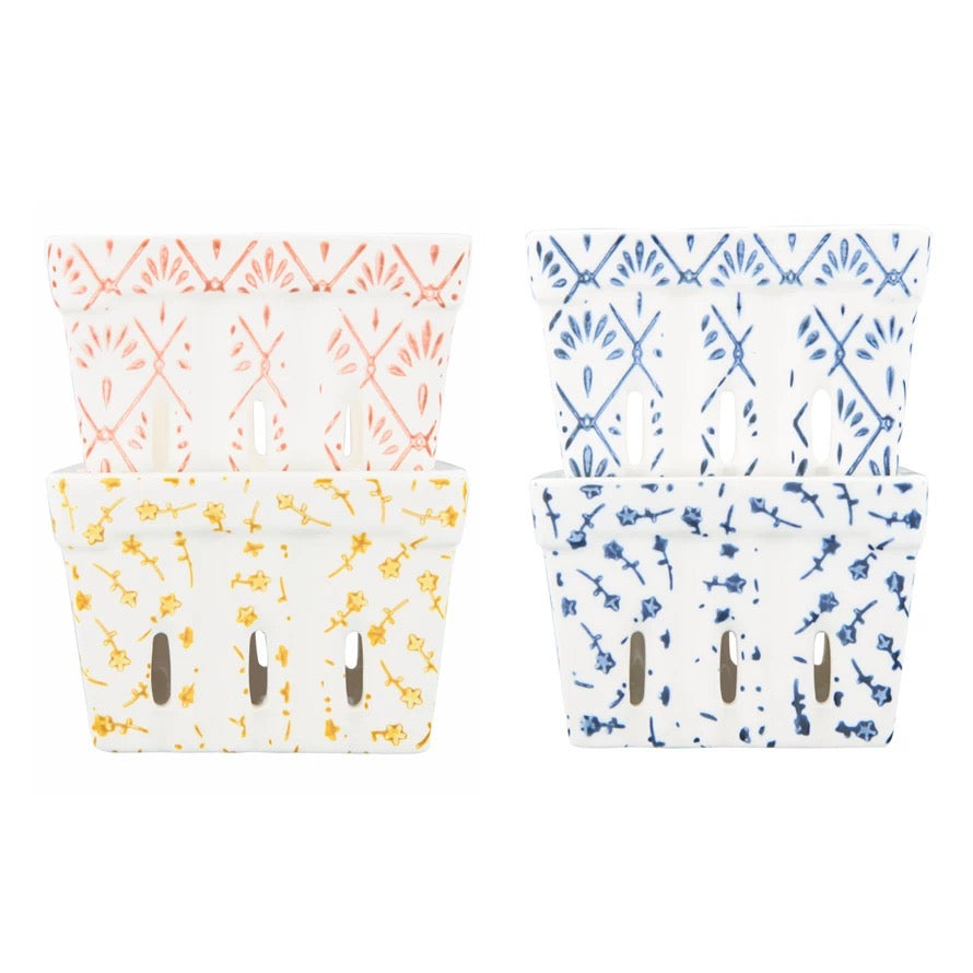 Berry Box Colander with Pattern - Thumbnail 2