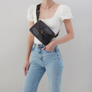 HOBO | Fern Large Belt Bag - Black - Indie Indie Bang! Bang!