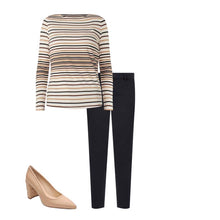 Load image into Gallery viewer, Long Sleeve Boat Neck Knit Top - Indie Indie Bang! Bang!