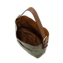 Load image into Gallery viewer, Dark Basil Hobo Bag