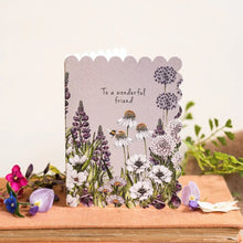 Load image into Gallery viewer, "To a Wonderful Friend" Greeting Card (Blank inside) - Indie Indie Bang! Bang!