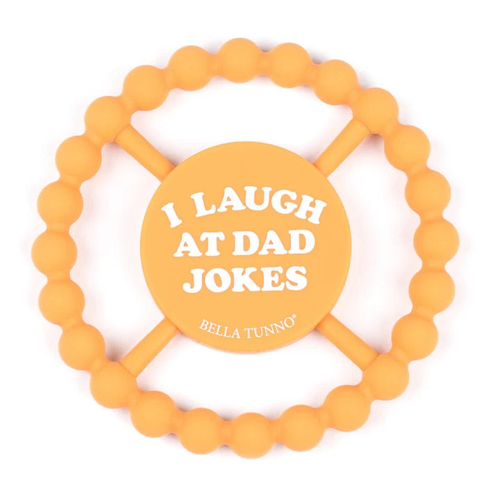 I Laugh at Dad Jokes Teether - Indie Indie Bang! Bang!
