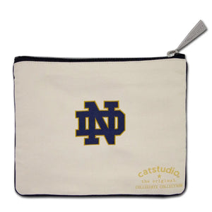 Notre Dame University Zip Pouch - Indie Indie Bang! Bang!