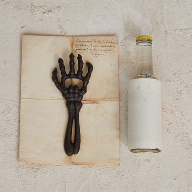 Cast Iron Skeleton Hand Bottle Opener - Indie Indie Bang! Bang!