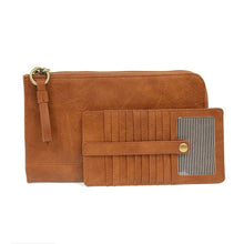 Load image into Gallery viewer, Caramel Karina Convertible Wristlet &amp; Wallet