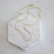Load image into Gallery viewer, Mesa Snake Chain 18k Gold Necklace - Indie Indie Bang! Bang!