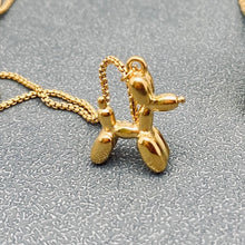 Load image into Gallery viewer, Balloon Dog 18K Gold-Plated Stainless Steel Necklace - Indie Indie Bang! Bang!
