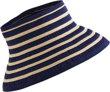 Load image into Gallery viewer, Sunce Foldable Visor - Tan or Navy - Indie Indie Bang! Bang!