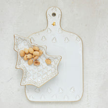 Load image into Gallery viewer, Gold Tree Stoneware Cheese/Cutting Board