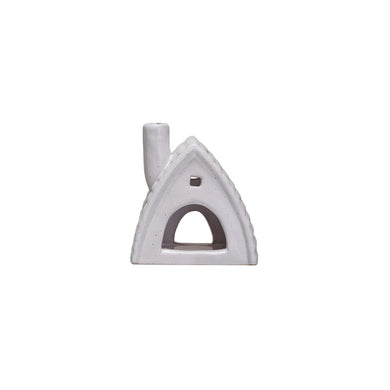 Stoneware House Shaped Tealight/Incense Holder (Copy)