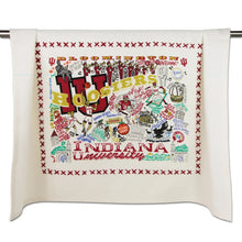 Load image into Gallery viewer, Indiana University Dish Towel - Indie Indie Bang! Bang!