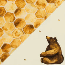 Load image into Gallery viewer, Honey Bear Big Lovey Three-Layer Blanket - Indie Indie Bang! Bang!